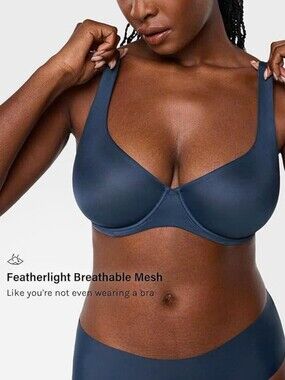 Inlyric Blue Supportive Women's Bra